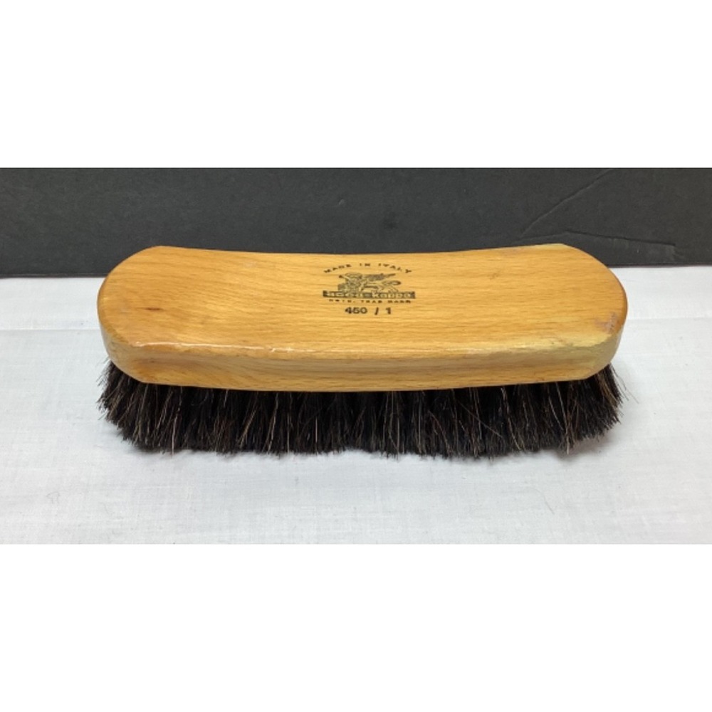 Vintage Acca Kappa Shoe Shine Brush 450/1 Horse Hair Made in Italy